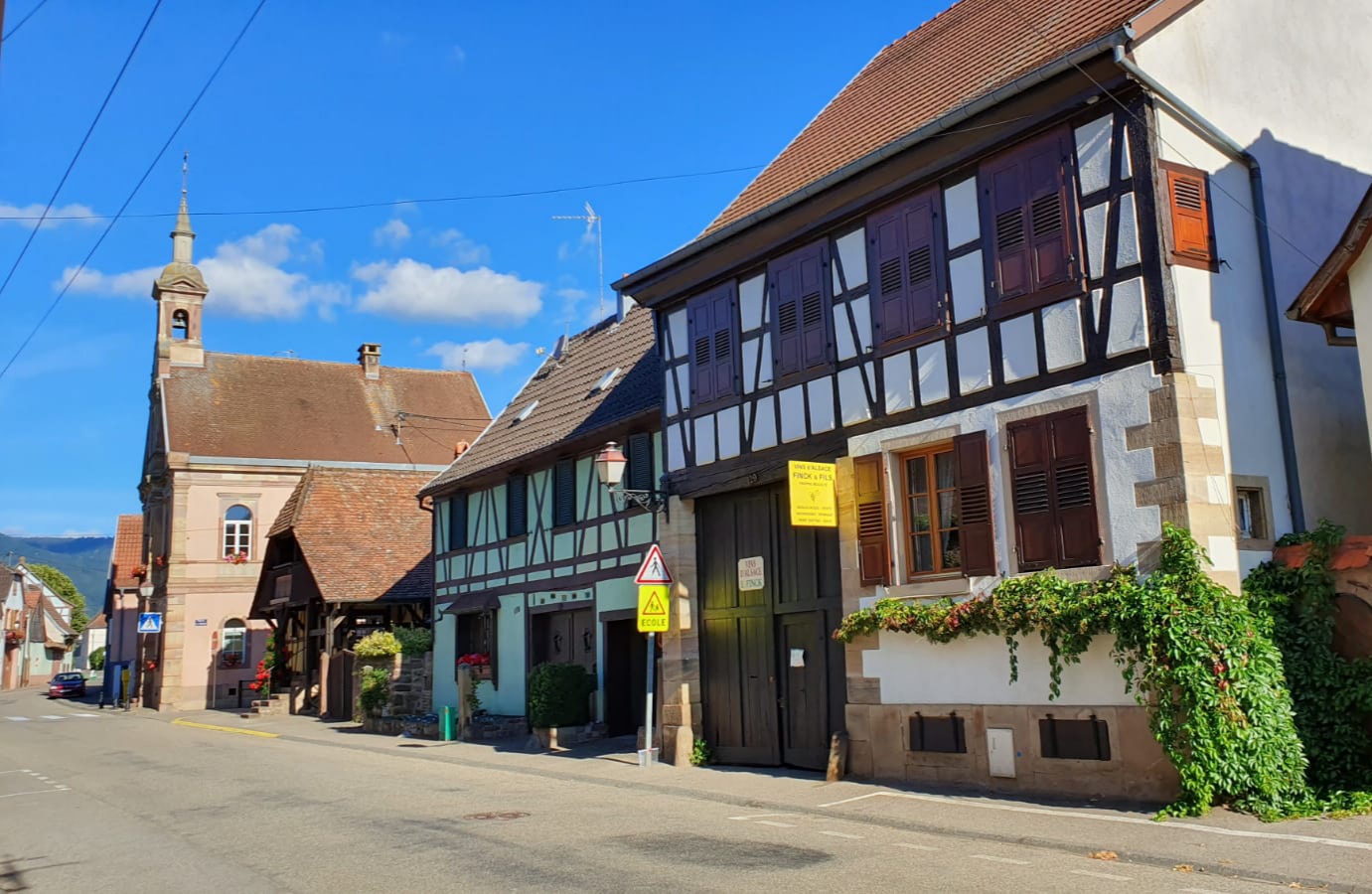 Vins fins d'Alsace Finck et Fils à Goxwiller Maison de viticulteur à Goxwiller